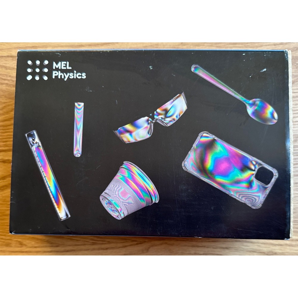 MEL Physics Polarized Light 3-Experiment Kit STEM MEL Science Ages 8+ Homeschool